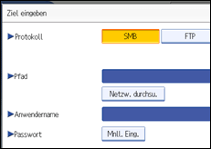 Abbildung Bedienfeld-Display