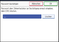 Abbildung Bedienfeld-Display