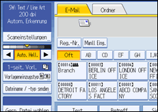 Abbildung Bedienfeld-Display