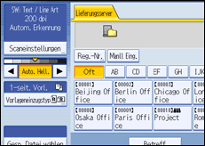 Abbildung Bedienfeld-Display