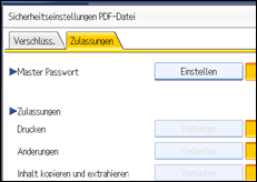 Abbildung Bedienfeld-Display