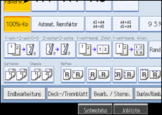 Abbildung Bedienfeldanzeige 