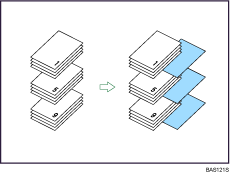 Illustration d'ins&eacute;rtion de feuille