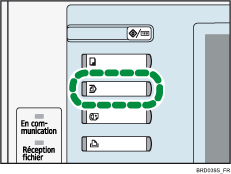 Illustration de la touche Serveur de documents.