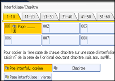 Illustration de l'&eacute;cran du panneau de commande.
