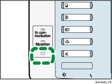 Illustration du voyant de fichier confidentiel