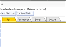 Illustration de l'&eacute;cran du panneau de commande