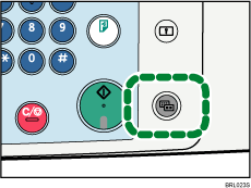 Illustration de la touche Affichage Simplifi&eacute;.