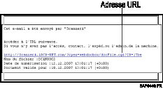 Illustration d'un e-mail