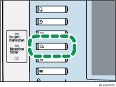 Illustration de la touche Imprimante