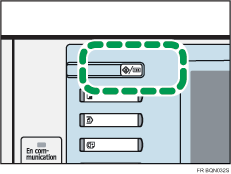 Illustration de la touche Compteur/Outils utilisateur