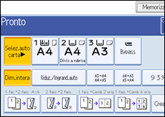 Illustrazione schermata pannello operativo