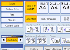 Illustrazione schermata pannello operativo
