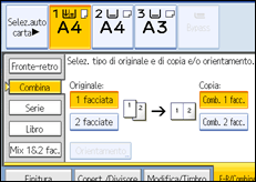 Illustrazione schermata pannello operativo