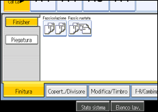 Illustrazione schermata pannello operativo