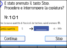 Illustrazione schermata pannello operativo
