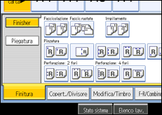 Illustrazione schermata pannello operativo