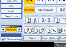 Illustrazione schermata pannello operativo