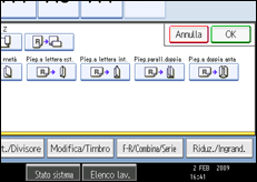 Illustrazione schermata pannello operativo