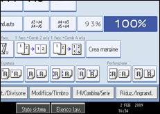 Illustrazione schermata pannello operativo
