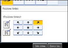 Illustrazione schermata pannello operativo