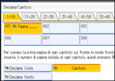 Illustrazione schermata pannello operativo