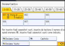 Illustrazione schermata pannello operativo