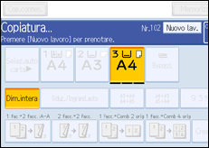 Illustrazione schermata pannello operativo