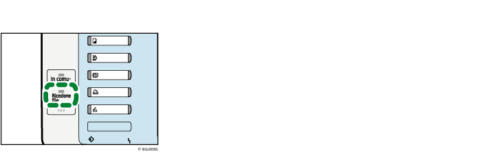 Illustrazione Indicatore Ricezione file