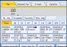 Figura relativa alla schermata del pannello operativo