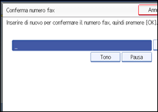 Figura relativa alla schermata del pannello operativo