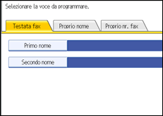 Figura relativa alla schermata del pannello operativo