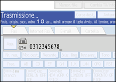 Figura relativa alla schermata del pannello operativo