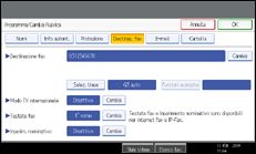 Figura relativa alla schermata del pannello operativo