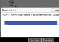 Figura relativa alla schermata del pannello operativo
