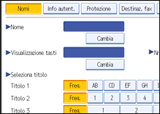 Figura relativa alla schermata del pannello operativo