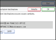 Figura relativa alla schermata del pannello operativo
