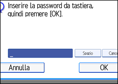 Figura relativa alla schermata del pannello operativo