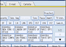 Figura relativa alla schermata del pannello operativo