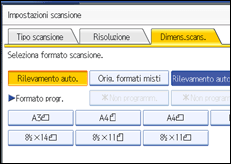 Figura relativa alla schermata del pannello operativo