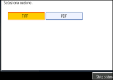 Figura relativa alla schermata del pannello operativo