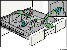 Illustrazione dei vassoi 2 e 3