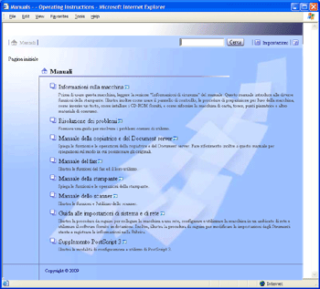Illustrazione schermata browser web