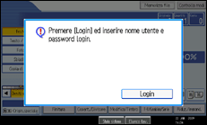 Illustrazione schermata pannello operativo