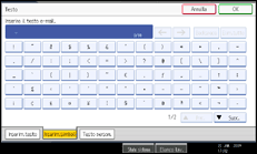 Illustrazione schermata pannello operativo