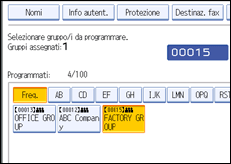 Illustrazione schermata pannello di controllo