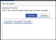 Illustrazione schermata pannello di controllo