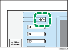 Illustrazione del tasto Strumenti Utente/Contatore