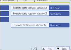 Illustrazione schermata pannello di controllo