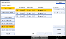 Illustrazione schermata pannello di controllo